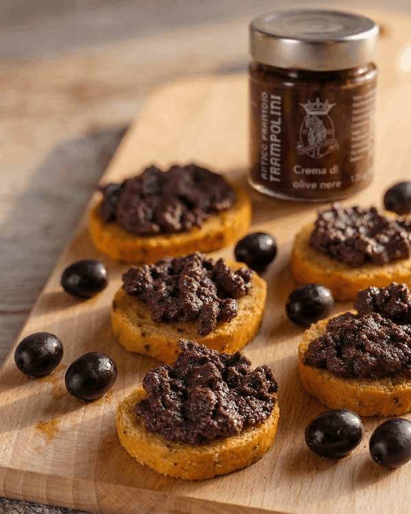 Crema di Olive Nere Antico Frantoio Trampolini